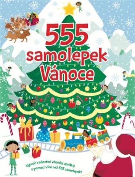 555 samolepek - Vánoce