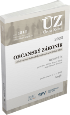 ÚZ 1513 Občanský zákoník 2023