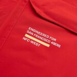 Nike Pánská bunda San Francisco 49ers NFL Sideline Half-Zip Anorak Velikost: 2XL
