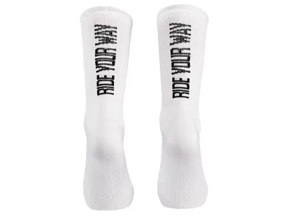 Northwave Ride Your Way cyklistické ponožky White vel. L (44-47)