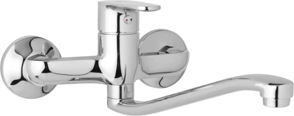 JB Sanitary Nástěnná dřezová a umyvadlová baterie TIRA, rozteč 150 mm, S ramínko 300 mm D10 35 40