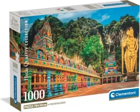 CLEMENTONI Puzzle Malované jeskyně Batu