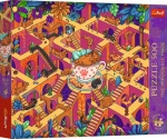 TREFL Puzzle The Impossible Maze: Šťastní jezevčíci