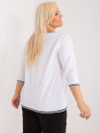 Halenka bílá 4XL