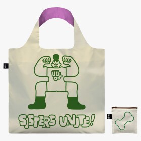 Skládací nákupní taška LOQI HAEIN KIM Sisters Unite