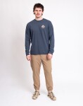 Tričko Patagonia M's L/S Great Waves Responsibili-Tee® Summit Blue