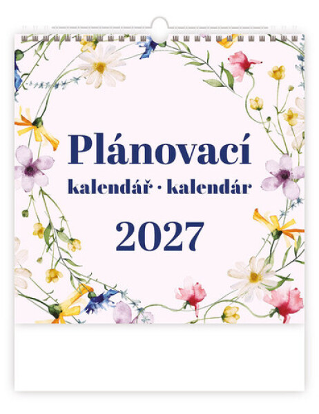 Kalendář nástěnný 2027 - Plánovací kalendář