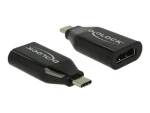 Delock USB Type-C (M) - HDMI (F) černá / Adaptér / DP Alt Mód / 4K / 60Hz (62978)
