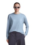 ICEBREAKER Wmns Merino 150 Tech Lite LS Relaxed Tee, Zinc Blue (vzorek) velikost: S