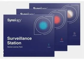 Synology Virtual Device License Pack 4 - elektronická Surveillance licence pro 4 kamery/kanály (VIRTUAL DEVICE LICENSE PACK (X 4))