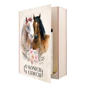 Dárková sada malá kniha - O koních a lidech (sprchový gel, šampon)