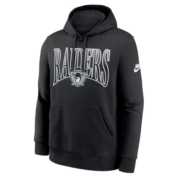 Nike Pánská mikina Las Vegas Raiders NFL Throwback Full Blitz Club Hoodie Velikost: S