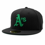 New Era Pánská kšiltovka Oakland Athletics MLB 1989 World Series Cooperstown 59FIFTY Fitted - Černá Velikost: 7 5/8