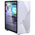 ZALMAN Z3 Iceberg bílá / ATX / 2xUSB 3.0 + 1xUSB 2.0 / 2x120mm / bez zdroje / průhledná bočnice (Z3 ICEBERG WHITE)