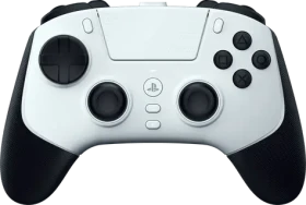Razer Raiju V3 Pro bílá / Gamepad / bezdrátový / 2.4 GHz / programovatelná tlačítka / pro PS5 a PC (RZ06-05580200-R3G1)