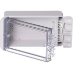 Bopla Bocube B 140806 PC-V0-G-7035 96023125 Venkovní kryt 80 x 151 x 60 Polykarbonát V0 šedobílá (RAL 7035) 1 ks
