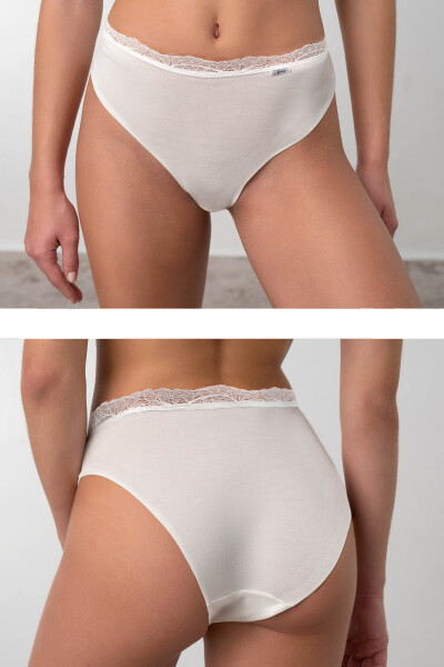 Vamp - Kalhotky s vyšším pasem – Leticia 18843 - Vamp cream S