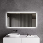 CERANO - Koupelnové LED zrcadlo Fiore - 100x70 CER-476714
