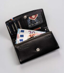 Dámské peněženky PTN RD 31 GCL A BLAC černá univerzita