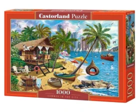 Castorland 105045 Léto ve městě
