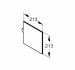 HUPPE - Kosmetické zrcátko Hüppe Select+ černá SL2301123 SL2301123
