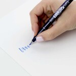 Tombow Fudenosuke Hard štětcový fix modrý