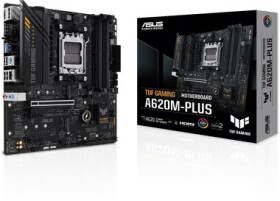ASUS TUF GAMING A620M-PLUS / AMD A620 / DDR5 / SATA III RAID / USB / 2.5GLAN / M.2 / sc.AM5 / m-ATX (90MB1EZ0-M0EAY0)