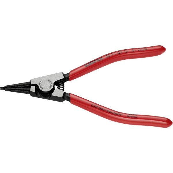 Knipex 46 11 G1 kleště na pojistné kroužky Vhodné pro (kleště na pojistné kroužky) vnější kroužky 4-7 mm Tvar hrotu rovný