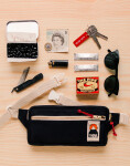 YKRA Fanny Pack Black