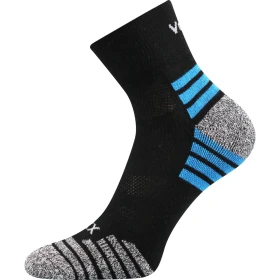 VOXX Ponožky bavlněné sportovní SIGMA B černé (3 páry) 35-38 112778