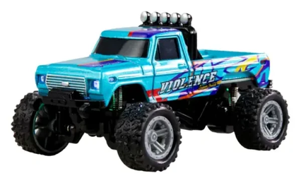 AMEWI RC Monstertruck DieCast 1:64 modrá