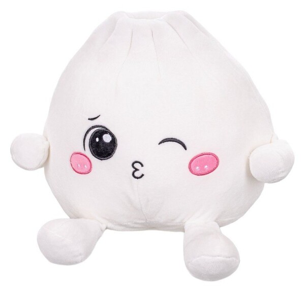 Kawaii Bao knedlíček plyšový 25 cm mrkající