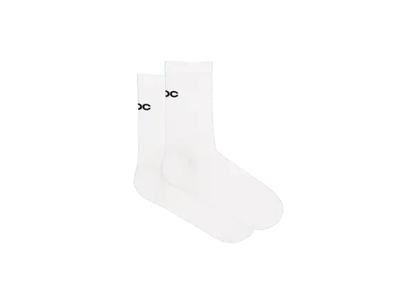 POC Cadence Road Socks Hydrogen White