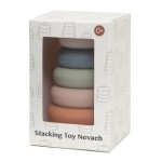 PETIT MONKEY Skládací věž Silicone Nevaeh Desert Sage, multi barva