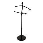 Němý sluha, výška 120 cm, masiv kaučukovník, černý, nos. 5 kg