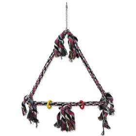 Bird Jewel Hračka - houpačka s provazy barevná 70x46 cm (452-300309)