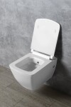 ISVEA - PURITY WC sedátko, SLIM, Soft Close, bílá 40S80200I