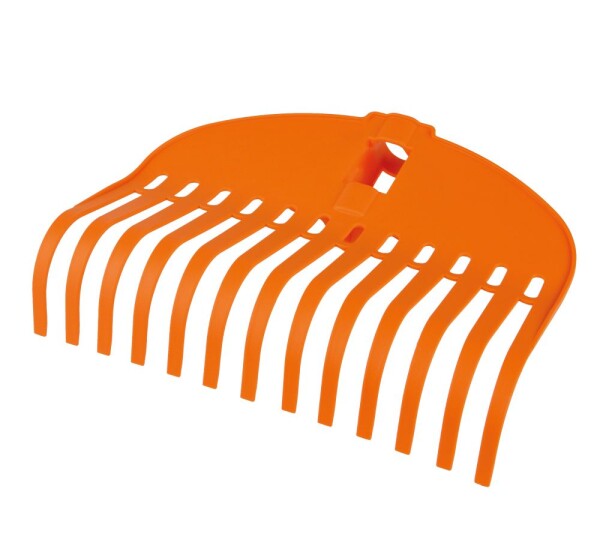 FESTA 45327 Hrábě švédské, lamelové, 24cm, plast, bez násady, sys. click ON-OFF