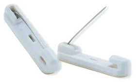 EuroSupplies Konferenční špendlík se jmenovkou / Špendlík / Samolepicí / 35x7 mm / 100 ks