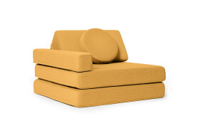 SHAPPY Dětské rozkládací pěnové křeslo SHAPPY ORIGINAL Barva: Mustard