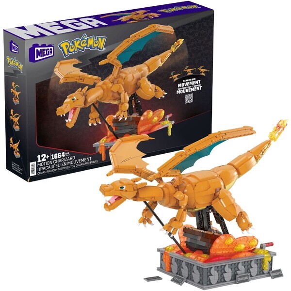 Mega Construx Pokémon - Mechanický Charizard