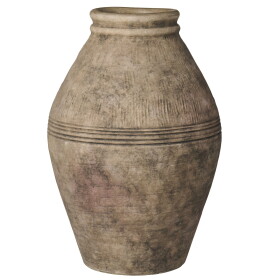 Ib Laursen Váza z terakoty Selene 41 cm, přírodní barva, keramika