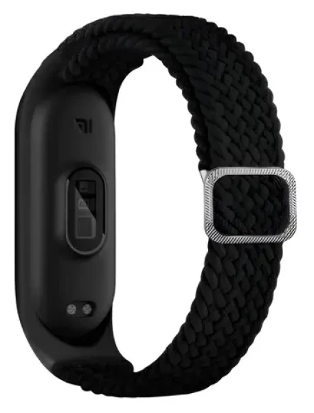 Beline Textilní řemínek Xiaomi Mi Band 3 a 4 černá / Řemínek / Textilní