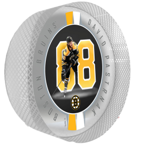 Mustang Puk Boston Bruins NHL Crystal Breakout - David Pastrnak