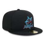 New Era Pánská kšiltovka Miami Marlins MLB 2025 Clubhouse 59FIFTY Fitted Velikost: 7 1/4