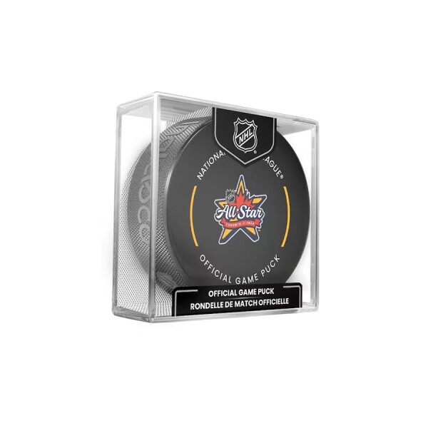 Inglasco / Sherwood Puk 2024 NHL All-Star Game Official Game Puck