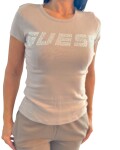 Dámské triko Guess Kiara V4BI16 latte