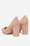 Lodičky DeeZee DZ0010 LIGHT PINK SU Látkový materiál