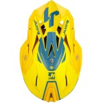 Kšilt Just1 J18 Pulsar žluto/modrý - uni