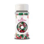 SweetArt cukrové perly Christmas mix 5 mm (80 g)